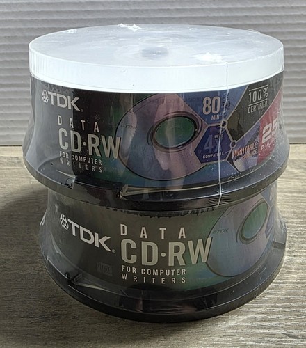 Tdk data compact discs - data,