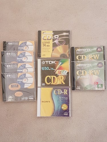 New sealed compact discs - new,
